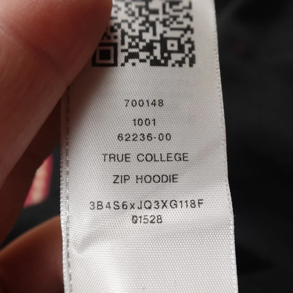 NEW True Religion Hoodie Mens L Black Logo Full Zip‎ Sweatshirt Sweater Jacket